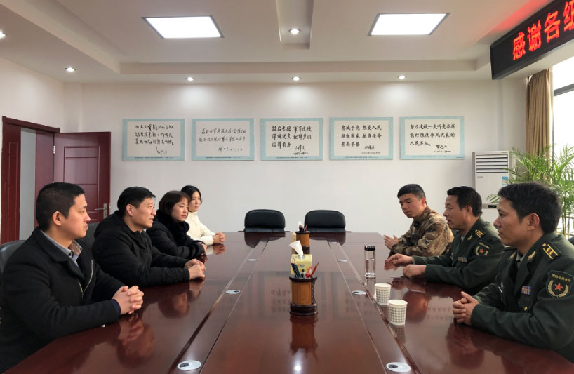 屯溪城建投公司與屯溪區人武部開展共建結對雙擁活動