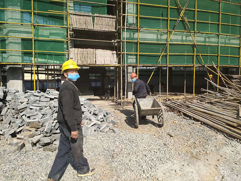 屯溪城建投公司力促項目有序復工、支持企業有序復產