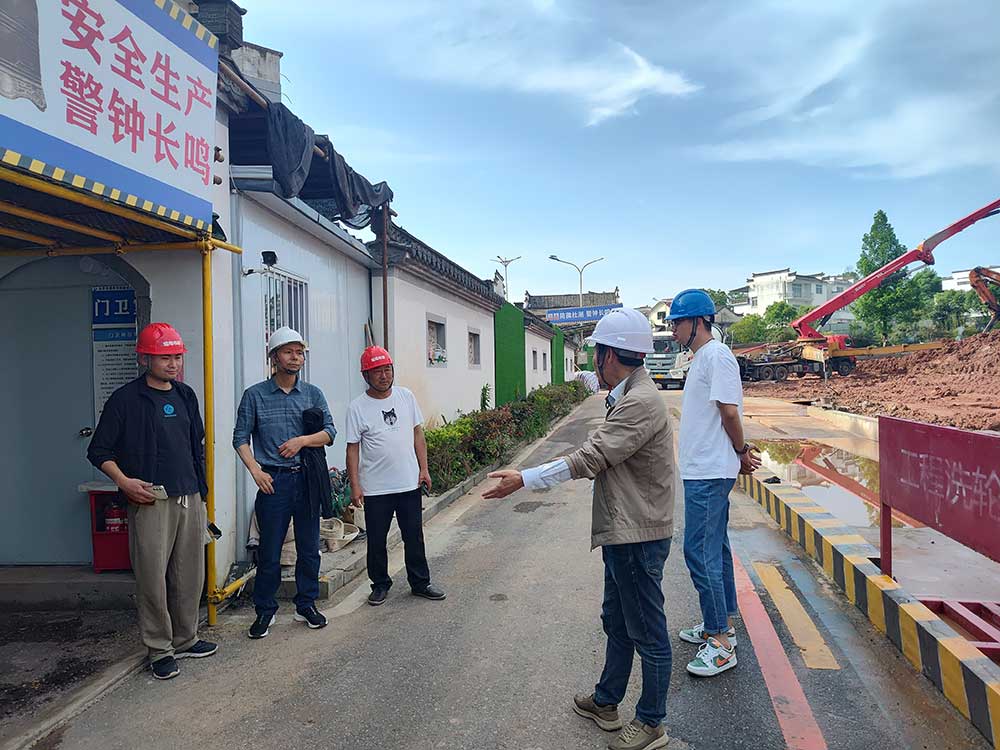 筑牢安全防線，強化質量管理——城建投公司對各在建項目開展安全質量專項檢查
